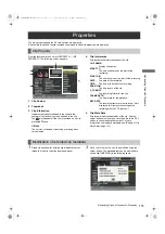 Предварительный просмотр 137 страницы Panasonic AJ-P2C002SG Operating Instructions Manual