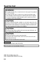 Preview for 2 page of Panasonic AJ-PCD2G Operating Instructions Manual