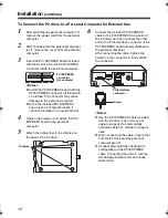 Предварительный просмотр 10 страницы Panasonic AJ-PCD35P Operating Instructions Manual