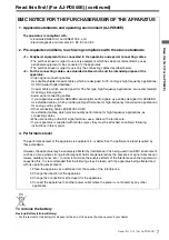 Предварительный просмотр 7 страницы Panasonic AJ-PD500E Operating Instructions Manual