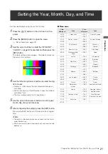 Предварительный просмотр 21 страницы Panasonic AJ-PD500E Operating Instructions Manual