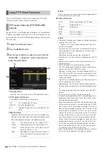 Предварительный просмотр 58 страницы Panasonic AJ-PD500E Operating Instructions Manual