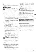 Preview for 47 page of Panasonic AJ-PD500P Operating Instructions Manual