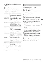 Preview for 69 page of Panasonic AJ-PD500P Operating Instructions Manual