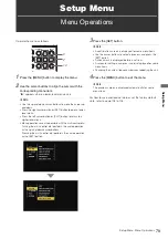 Preview for 79 page of Panasonic AJ-PD500P Operating Instructions Manual
