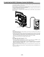 Предварительный просмотр 46 страницы Panasonic AJ-PD900 Operating Instructions Manual