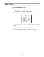 Предварительный просмотр 65 страницы Panasonic AJ-PD900 Operating Instructions Manual