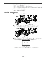 Предварительный просмотр 69 страницы Panasonic AJ-PD900 Operating Instructions Manual