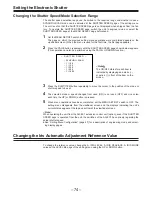 Предварительный просмотр 74 страницы Panasonic AJ-PD900 Operating Instructions Manual