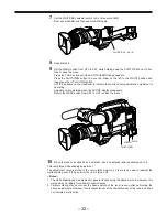 Preview for 32 page of Panasonic AJ-PD900WP Operating Instructions Manual