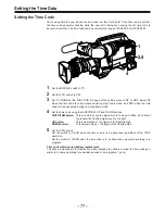 Preview for 77 page of Panasonic AJ-PD900WP Operating Instructions Manual