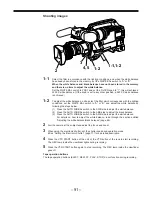 Preview for 91 page of Panasonic AJ-PD900WP Operating Instructions Manual