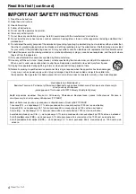 Предварительный просмотр 4 страницы Panasonic AJ-PG50 Operating Instructions Manual