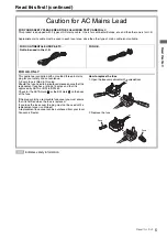 Предварительный просмотр 5 страницы Panasonic AJ-PG50 Operating Instructions Manual