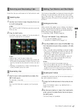 Предварительный просмотр 47 страницы Panasonic AJ-PG50 Operating Instructions Manual