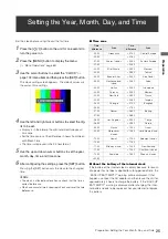 Preview for 25 page of Panasonic AJ-PG50EJ Operating Instructions Manual