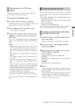 Preview for 79 page of Panasonic AJ-PG50EJ Operating Instructions Manual