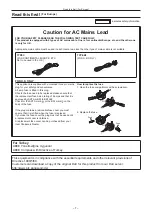 Предварительный просмотр 7 страницы Panasonic AJ-PX230E Operating Instructions Manual