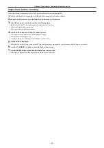 Предварительный просмотр 37 страницы Panasonic AJ-PX230E Operating Instructions Manual