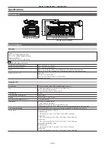 Preview for 162 page of Panasonic AJ-PX230E Operating Instructions Manual