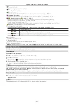 Preview for 111 page of Panasonic AJ-PX270 Operating Instructions Manual