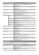 Preview for 144 page of Panasonic AJ-PX270 Operating Instructions Manual