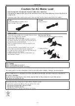 Предварительный просмотр 3 страницы Panasonic AJ-PX270EJ Operating Instructions Manual