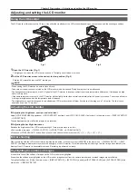 Предварительный просмотр 39 страницы Panasonic AJ-PX270EJ Operating Instructions Manual