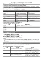 Preview for 62 page of Panasonic AJ-PX270EJ Operating Instructions Manual