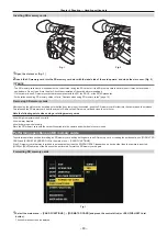 Предварительный просмотр 83 страницы Panasonic AJ-PX270EJ Operating Instructions Manual