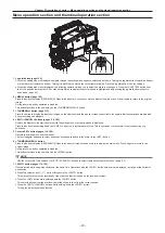 Предварительный просмотр 23 страницы Panasonic AJ-PX380G Operating Instructions Manual