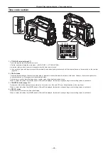 Предварительный просмотр 24 страницы Panasonic AJ-PX380G Operating Instructions Manual