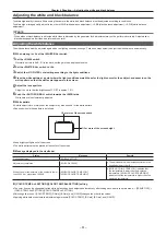 Предварительный просмотр 61 страницы Panasonic AJ-PX380G Operating Instructions Manual