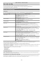 Предварительный просмотр 85 страницы Panasonic AJ-PX380G Operating Instructions Manual