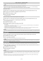 Предварительный просмотр 118 страницы Panasonic AJ-PX380G Operating Instructions Manual