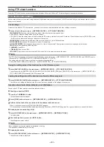 Предварительный просмотр 205 страницы Panasonic AJ-PX380G Operating Instructions Manual