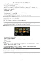 Предварительный просмотр 207 страницы Panasonic AJ-PX380G Operating Instructions Manual