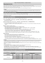 Preview for 49 page of Panasonic AJ-PX5000G Operating Instructions Manual