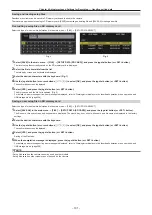 Preview for 101 page of Panasonic AJ-PX5000G Operating Instructions Manual