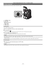 Preview for 125 page of Panasonic AJ-PX5000G Operating Instructions Manual