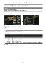 Preview for 134 page of Panasonic AJ-PX5000G Operating Instructions Manual