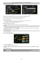 Preview for 135 page of Panasonic AJ-PX5000G Operating Instructions Manual