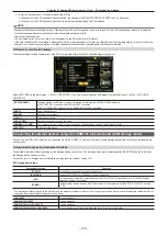 Preview for 138 page of Panasonic AJ-PX5000G Operating Instructions Manual