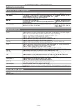 Preview for 146 page of Panasonic AJ-PX5000G Operating Instructions Manual