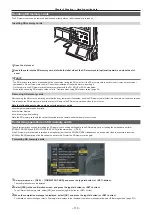 Предварительный просмотр 119 страницы Panasonic AJ-PX5100G Operating Instructions Manual