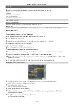 Предварительный просмотр 123 страницы Panasonic AJ-PX5100G Operating Instructions Manual