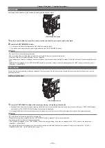 Предварительный просмотр 134 страницы Panasonic AJ-PX5100G Operating Instructions Manual