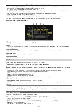 Предварительный просмотр 231 страницы Panasonic AJ-PX5100G Operating Instructions Manual