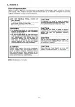 Preview for 11 page of Panasonic AJ-RC905EN Service Manual