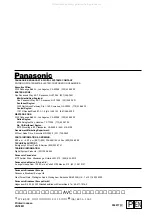 Preview for 18 page of Panasonic AJ-RP900P Operation Instructions Manual